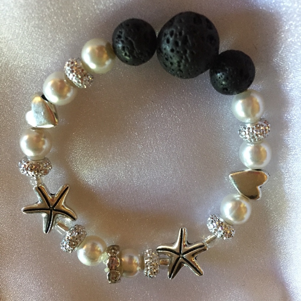 Aromatherapy stretchy bracelets. I have 10 total.